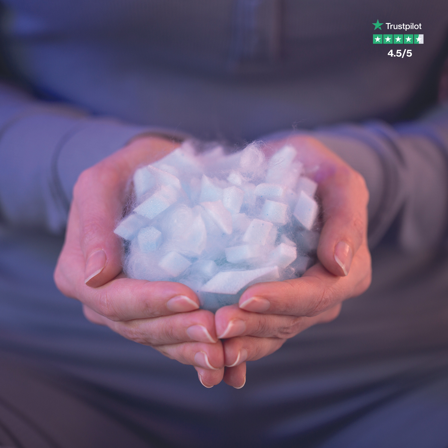 Tranquilo hoofdkussen (grijs)